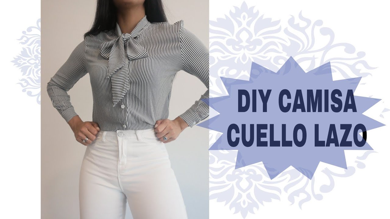 Hacer Una Camisa Lazo DIY. Patrones Disponibles YouTube