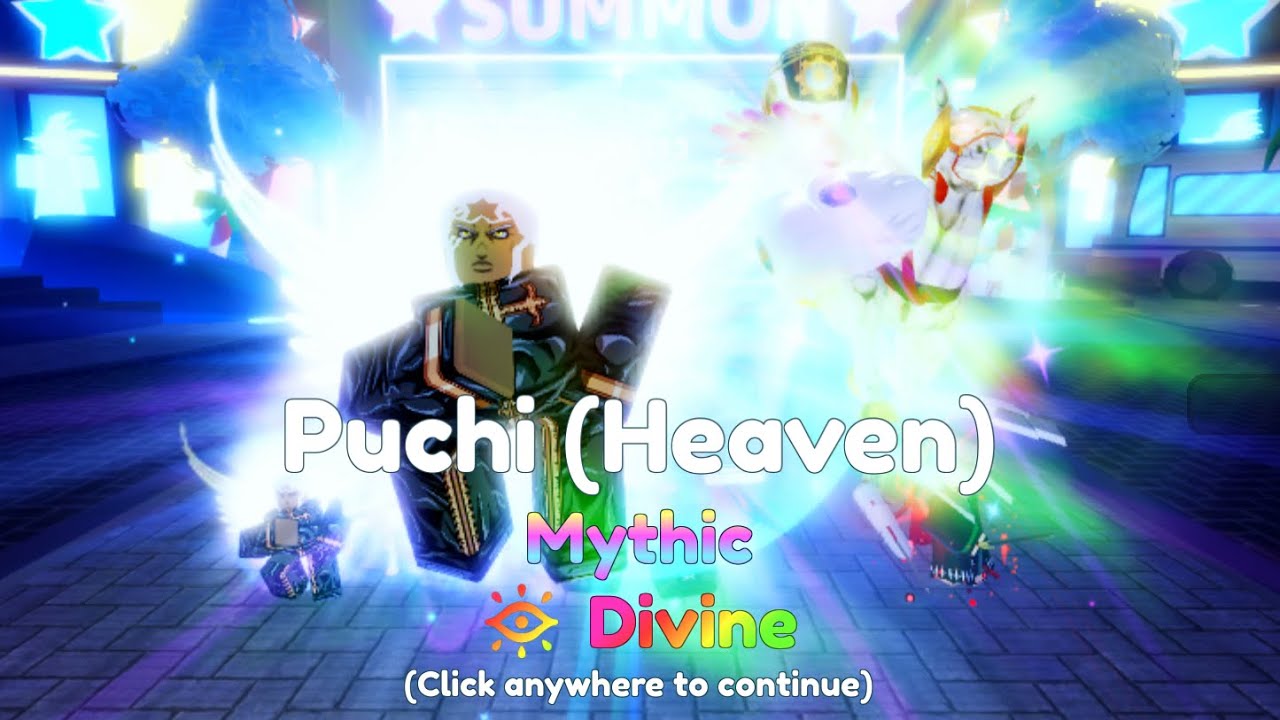 Roblox: How to Evolve Pucci in Anime Adventures