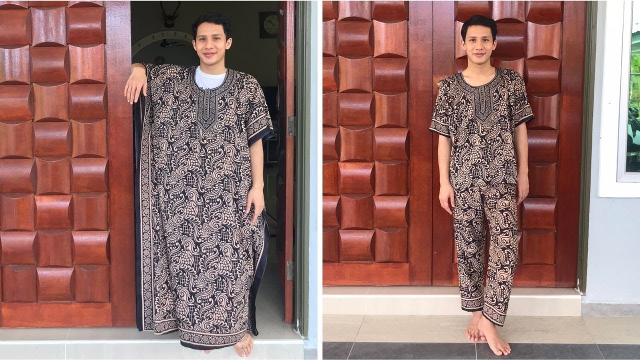  Cara  Buat  Baju  Kurung Kaftan malayhisn