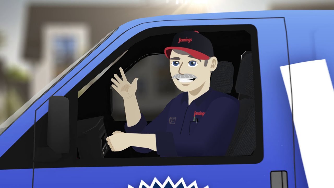 Jennings Heating & Cooling | Logo Animation