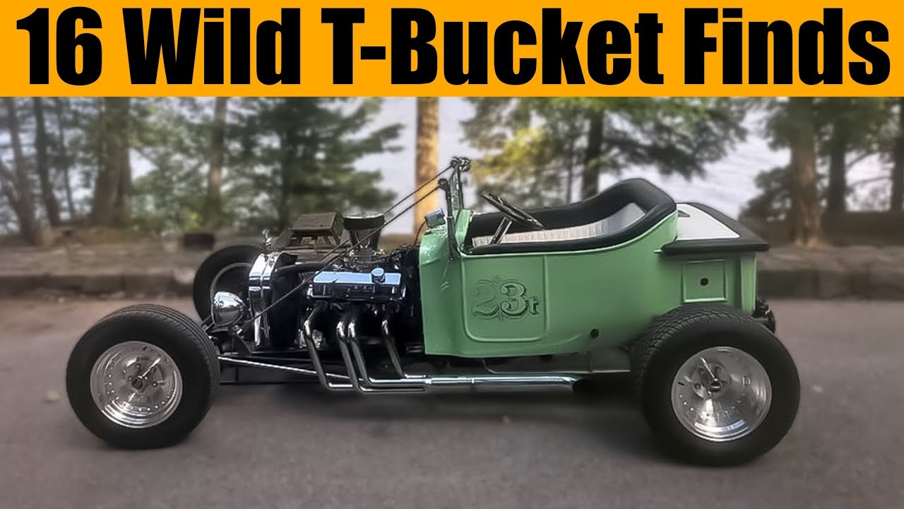 16 Wild T-Buckets and Hot Rods for Sale Across America | Classic Ford, Chevrolet, Model 