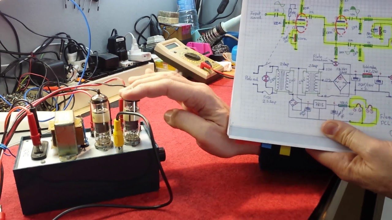 TUTORIAL Nº1 MONTAJE ETAPA PUSH PULL CON 2 PCL805