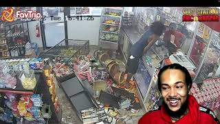 Bro destroyed the gas station! FavTrip