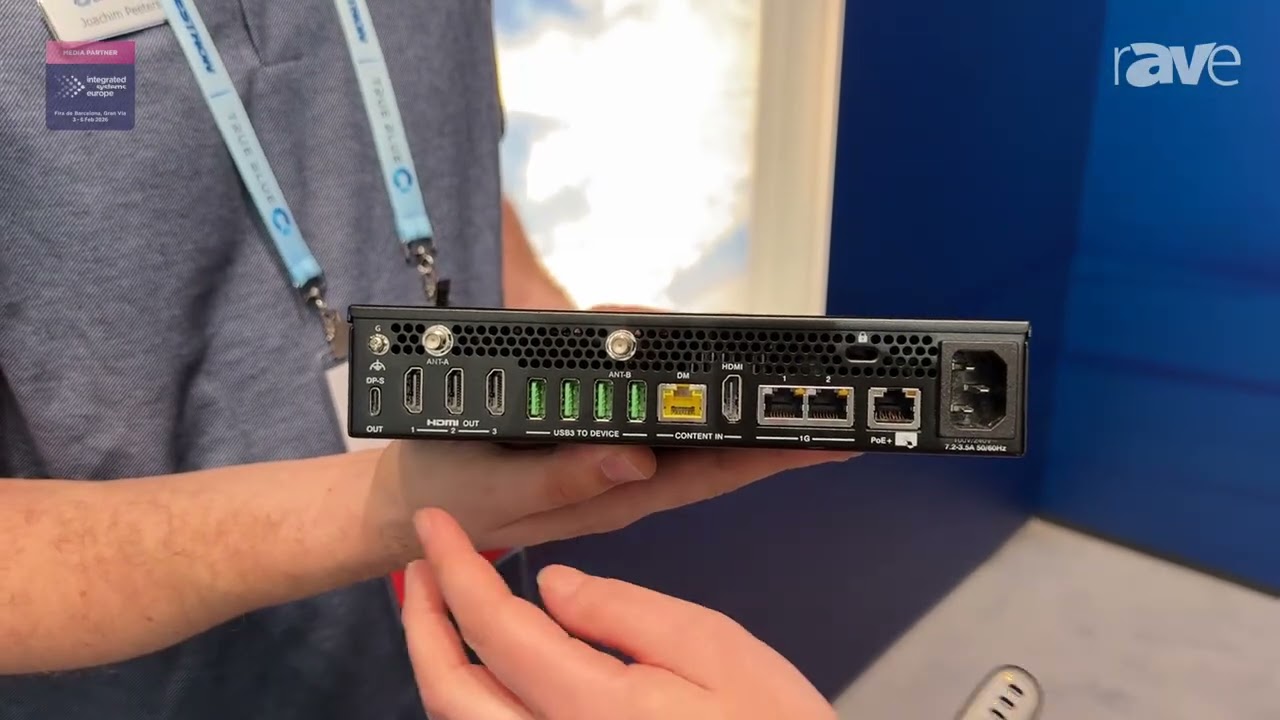 ISE 2026: Crestron Presents Collab Compute, an AV Automation System for Hybrid Meeting Rooms