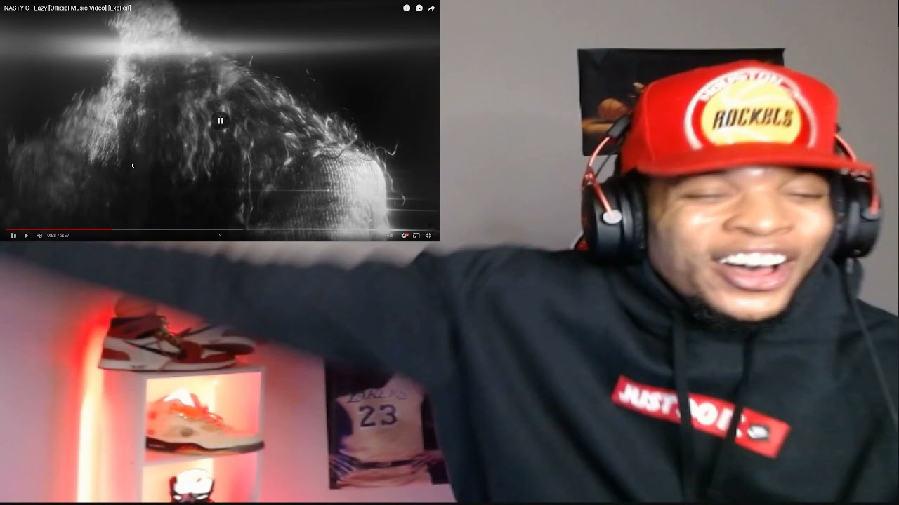 WHO TF IS THIS?? NASTY C - EAZY (REACTION) NASTY C IS A WHOLE VIBE!!