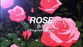 D.O - R O S E (english lyrics)
