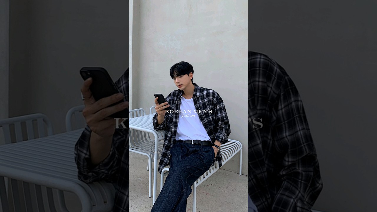 korean men's fashion - shirt