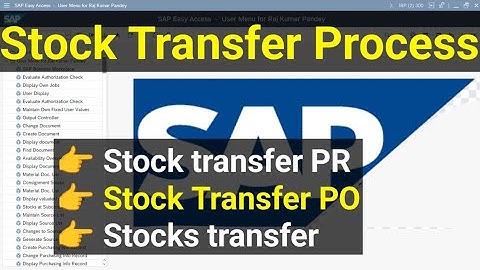 SAP MM Tutorial 2025 💡 Stock Transfer PR & PO Process Explained in 10 Minutes!