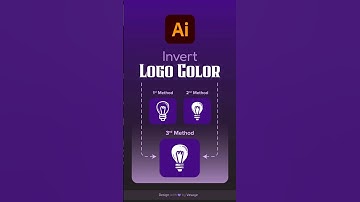 3 Ways to Invert Logo Colors in Adobe Illustrator | Adobe Illustrator Tips 2025