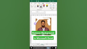 Remove background in Microsoft Excel #excelhacks #exceltutorial #removebackground