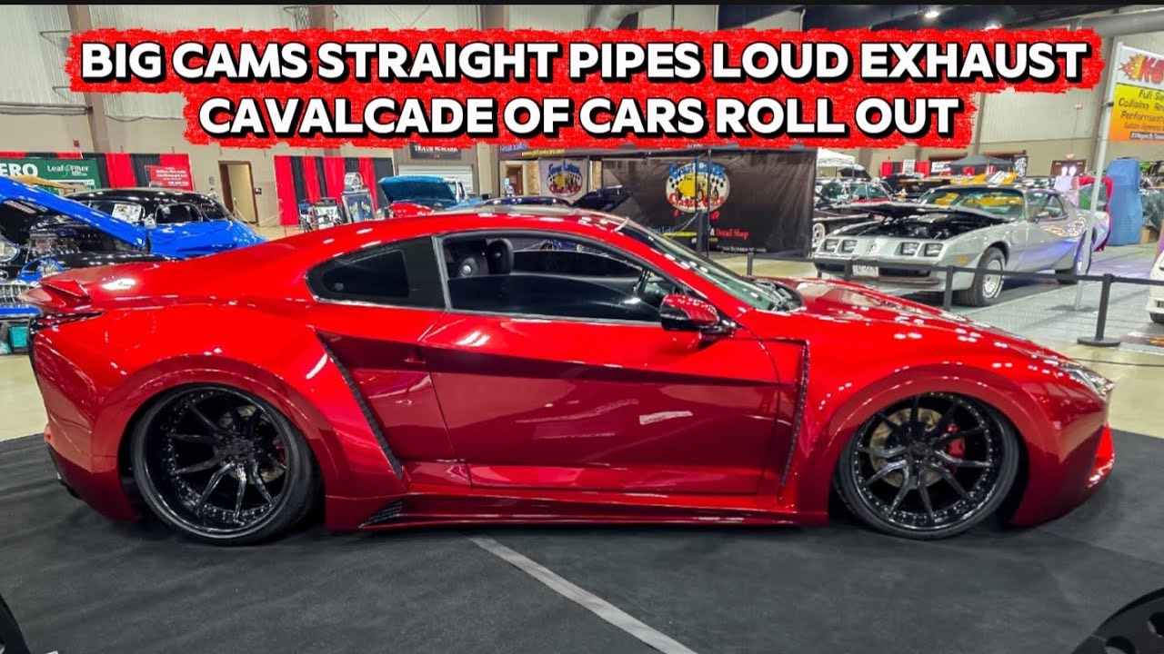 Cavalcade Of Cars Roll Out 