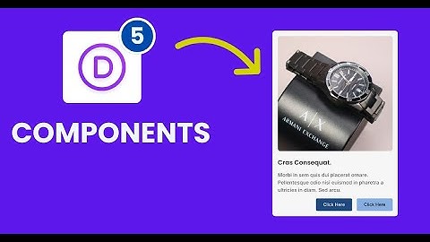 How to Build Reusable Components in Divi 5 (Design System Workflow)