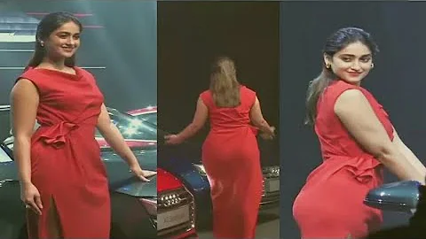 Sexy Ileana D'Cruz Hot Latest Red Wardrobe at Audi A5 launch event Video. Bollywood Actress Hottest