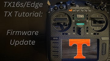 Radiomaster TX16s/Edge Tx: Firmware Update (EdgeTX/MPM)