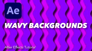 Easy Wavy Backgrounds in After Effects (FREE)