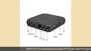 SUBTV IPTV France/Italy/Spain/Italian/Italia IP TV Arabic Code IPTV Subscription IPTV France/Arab... screenshot 1