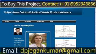 Social Networking Website in JAVA