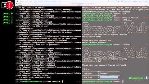 EFF CTF 2016 - Level 0 4, Enigma Conference