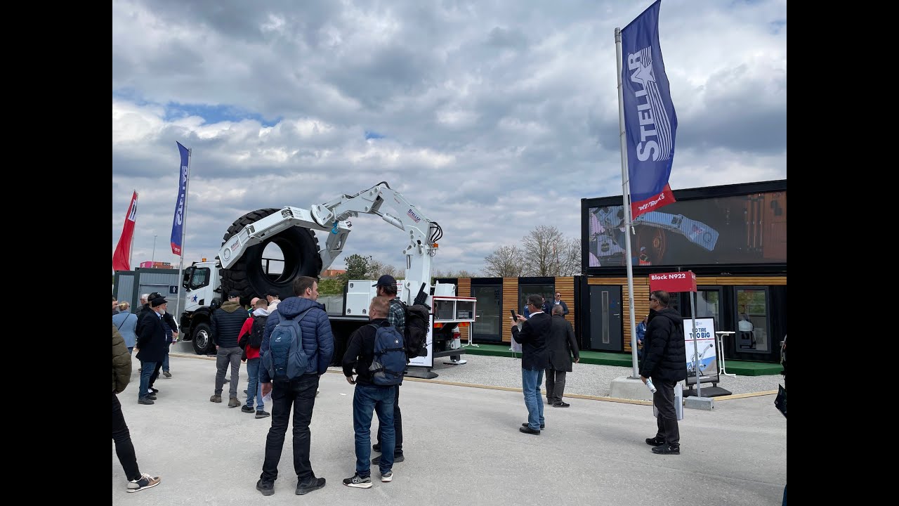 Stellar Showcases Tire Service Innovation at bauma 2025