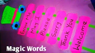 Magic Words Chart