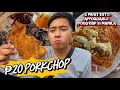 20 PESOS PORK CHOP in TONDO | 3 MUST TRY AFFORDABLE FILIPINO STREET FOOD in MANILA | Kafodtrip