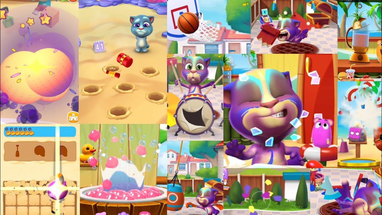 My Talking Tom 2 All The Things are broken 💔💥🤯😭 - YouTube