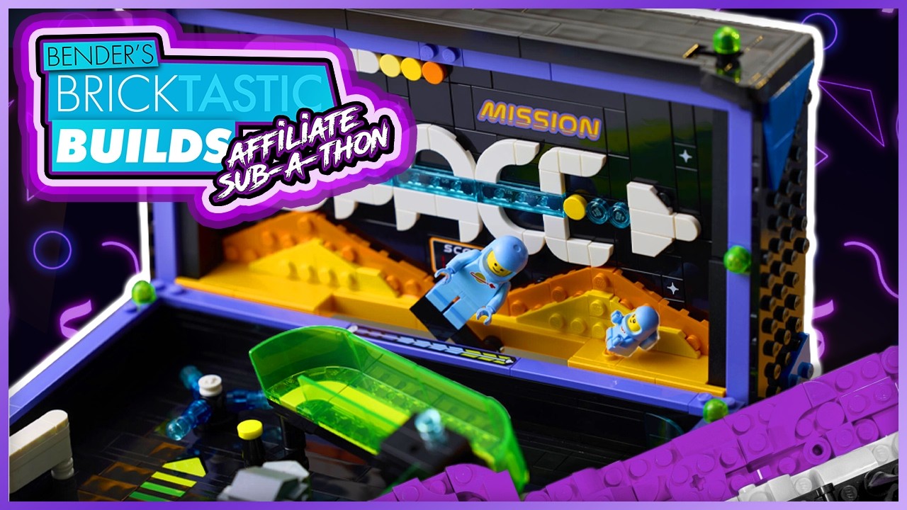 🕹️ Tilt! Tilt! TILT! | LEGO Pinball Machine 11374 Sub-a-thon