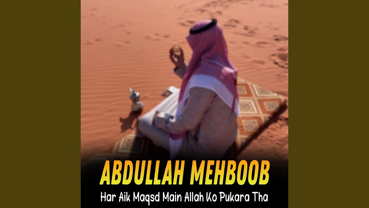 Har Aik Maqsd Main Allah Ko Pukara Tha