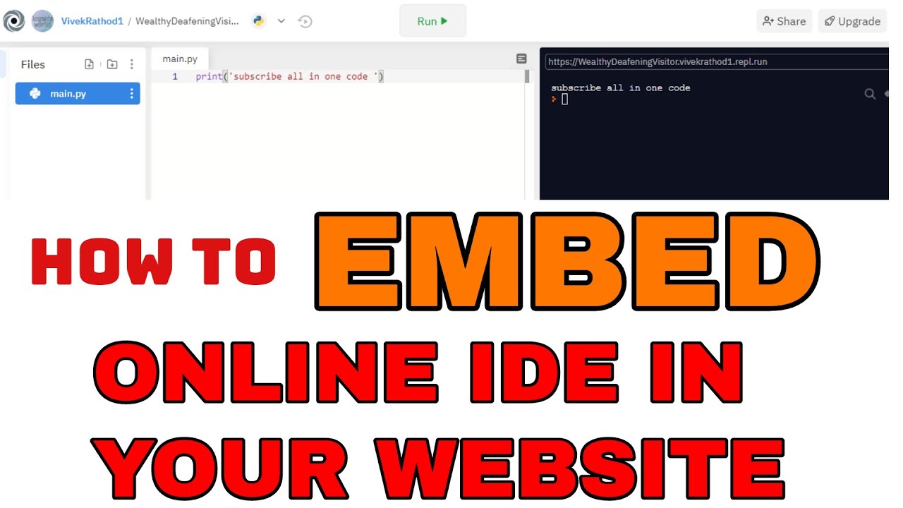 Embedding an online compiler into a website - GeeksforGeeks