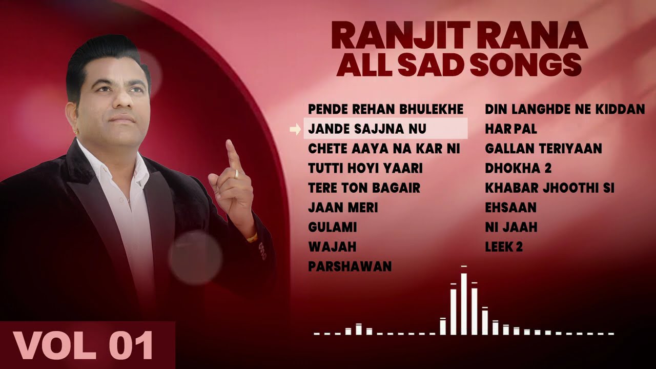 Vol. 01 | Ranjit Rana All Sad Songs | Punjabi Sad Song Collection | Ranjit Rana Sad Song Jukebox