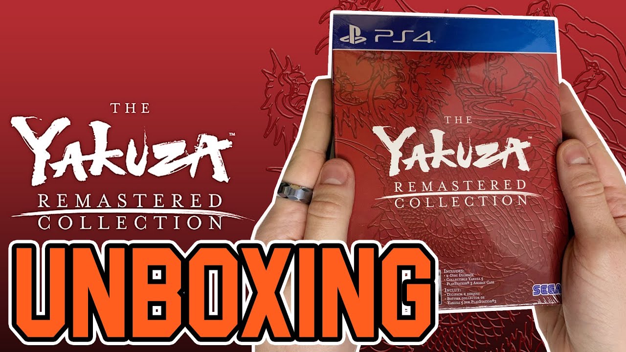 The Yakuza Collection (PS4) Unboxing - YouTube