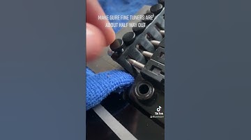 Floyd rose re string setup final part