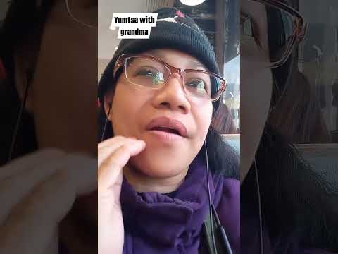 Bonding With Lola Kahapon Dringking Tea Love Lola Bethankfuleveryday Ofwhkvlogger