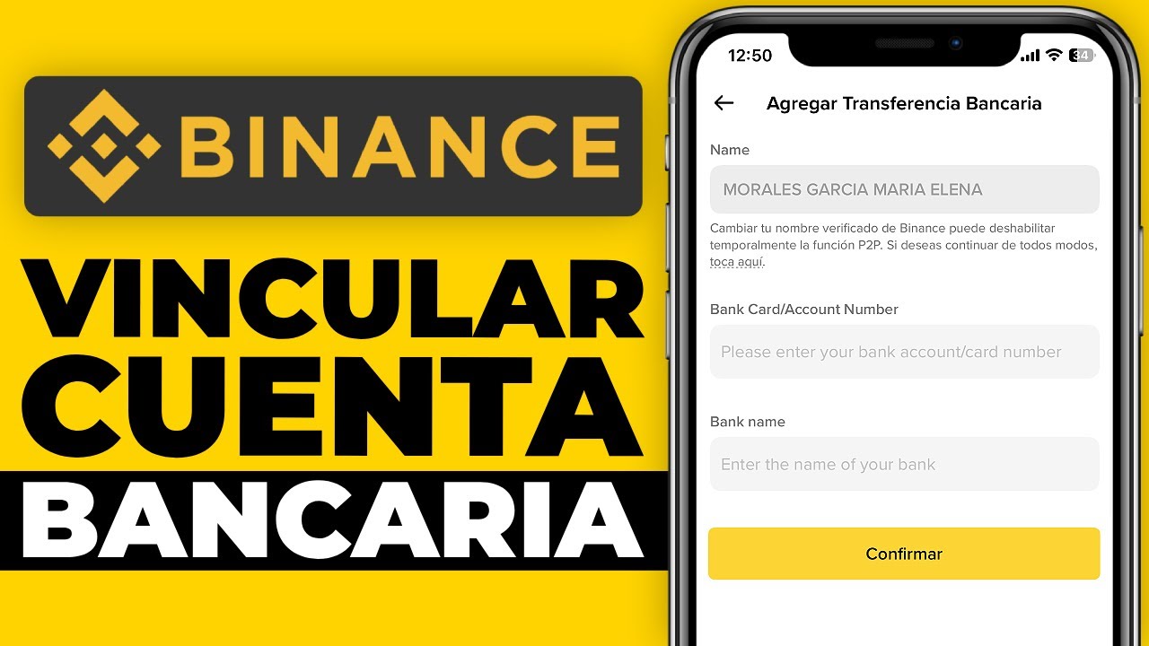 Como Vincular Una Cuenta Bancaria A Binance 2025 (Tutorial Paso a Paso ...