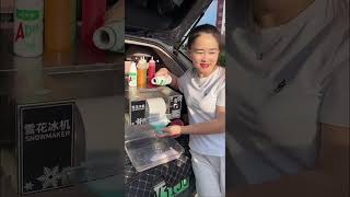 Multi-functional, time-saving, labor-saving, factory direct sales# Snowflake Ice Machine #shorts