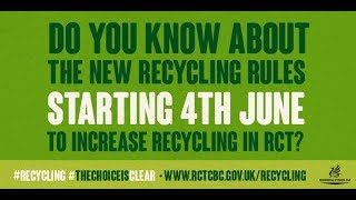 RCT Council - Recycling Rules