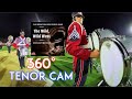 TENOR CAM - 360º VIEW!  Oak Mountain Band Drum Line performs the 2021 Halftime Show