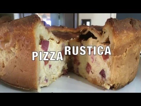 How to make Pizza Rustica Italian Easter Meat Pie Recipe