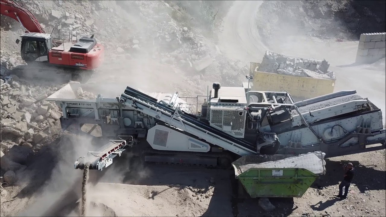 Giporec R 131 FDR GIGA avec soufflerie