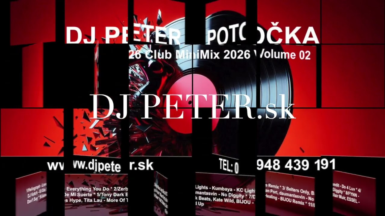 DJ Peter Potočka - Januar Club MiniMix 2026 volume 02  / AfroHouse / Electro / DanceHouse /