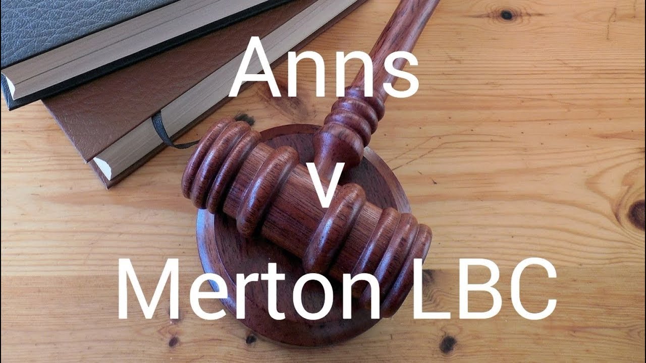 Anns v Merton LBC 1978 Duty