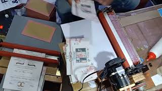 MODIFIKASI MESIN PRESS LAMINASI BEKAS MENJADI MESIN LEM UNDANGAN