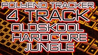 Polyend Tracker Oldskool Hardcore made only on 4 tracks