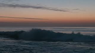 Ocean Waves After the Sunset - Fall Asleep With Ocean Waves White Noise - 4K UHD 2160p