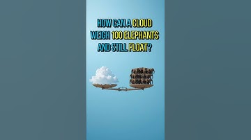 How Can a Cloud Weigh 100 Elephants and Still Float?