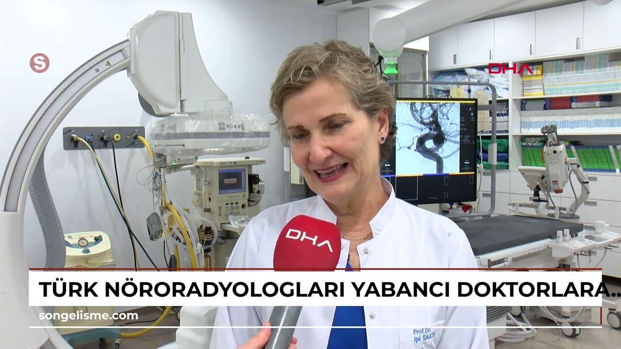 Türk nöroradyologları, yabancı doktorlara eğitim verecek