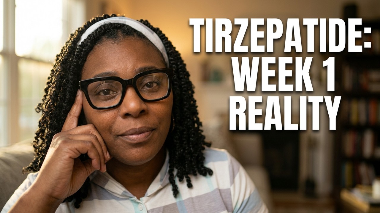 week one on tirzepatide Week 1 GLP-1 Journey
