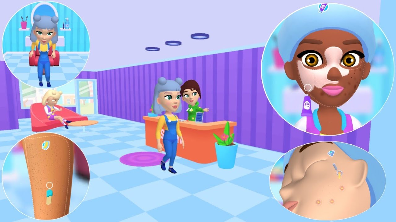 Perfect Salon 😎💅🏾 Gameplay - All Levels - Trailer Android IOS - Levels:8-10 TWUS.