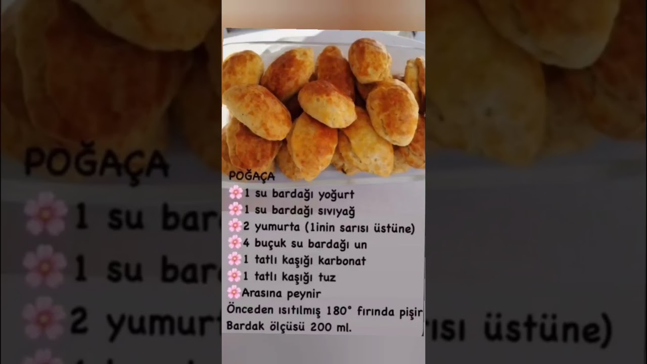 poğaça tarifi #pratiktarifler #pogaca #lezzetdünyası #shorts