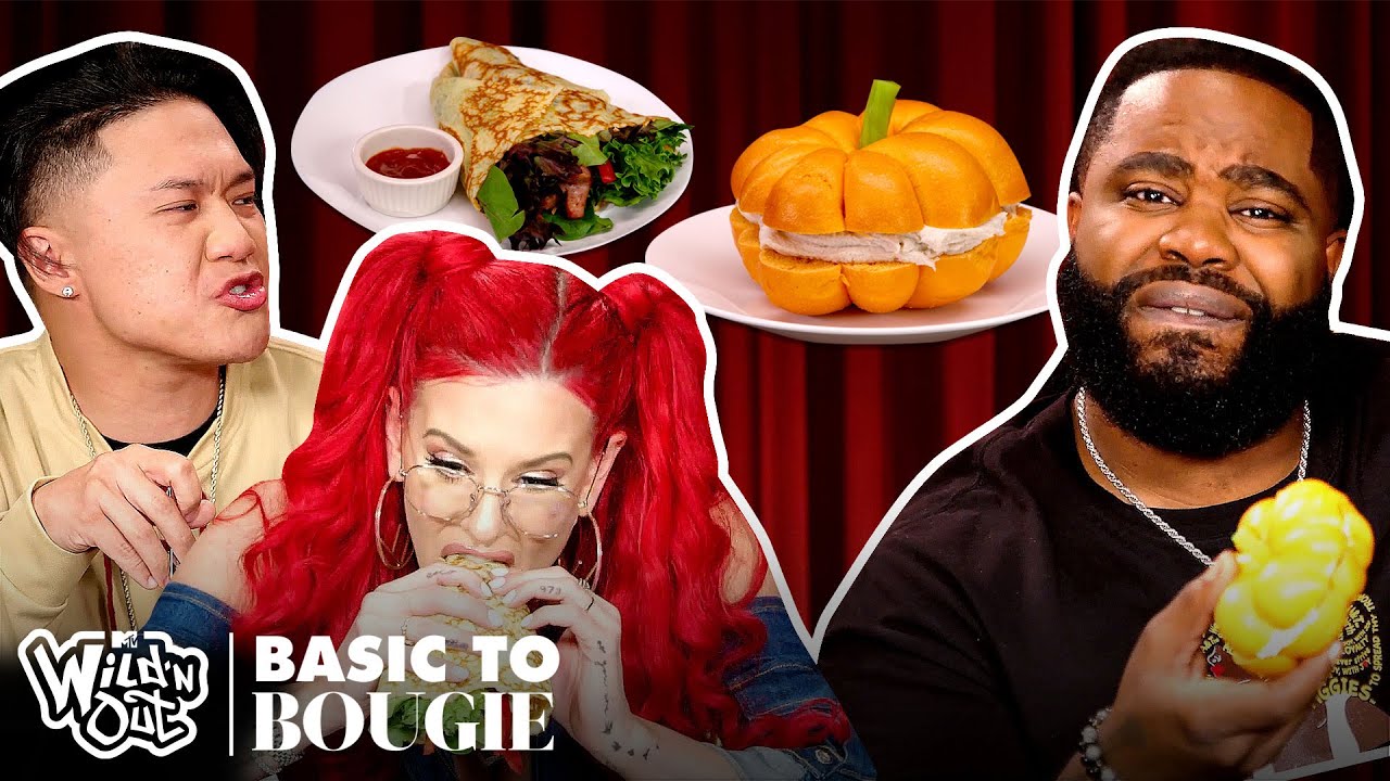 Vegan Sunflower Cream Cheese On Pumpkin Bagels?! ft. Justina Valentine | Basic to Bougie: Season 6